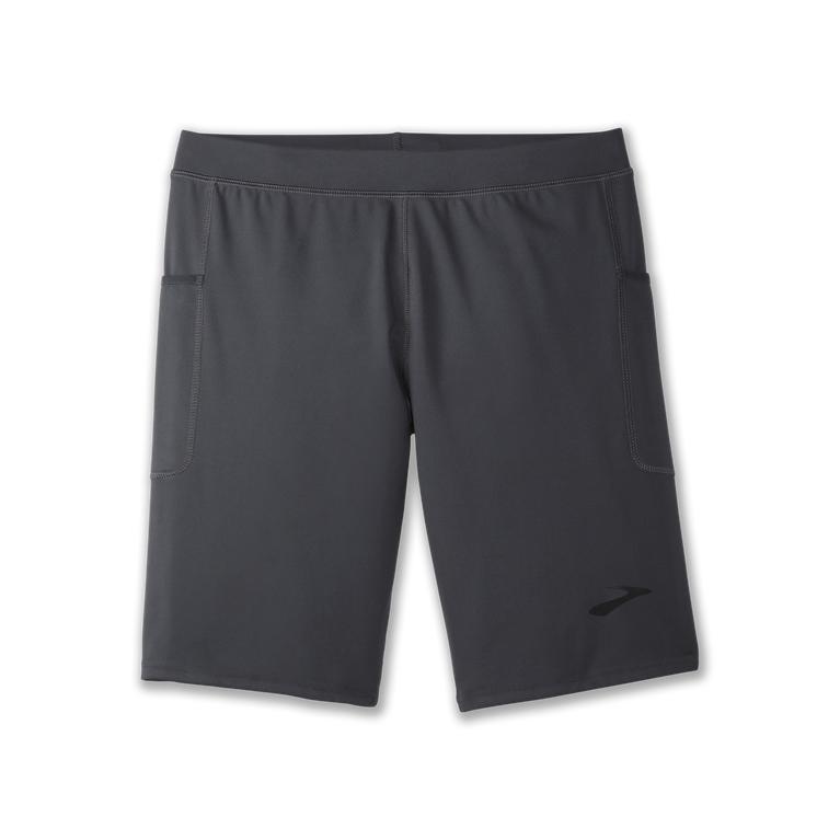 Brooks SOURCE 9 Running Shorts Mens Sale - Asphalt/DarkGey (FYX973012)